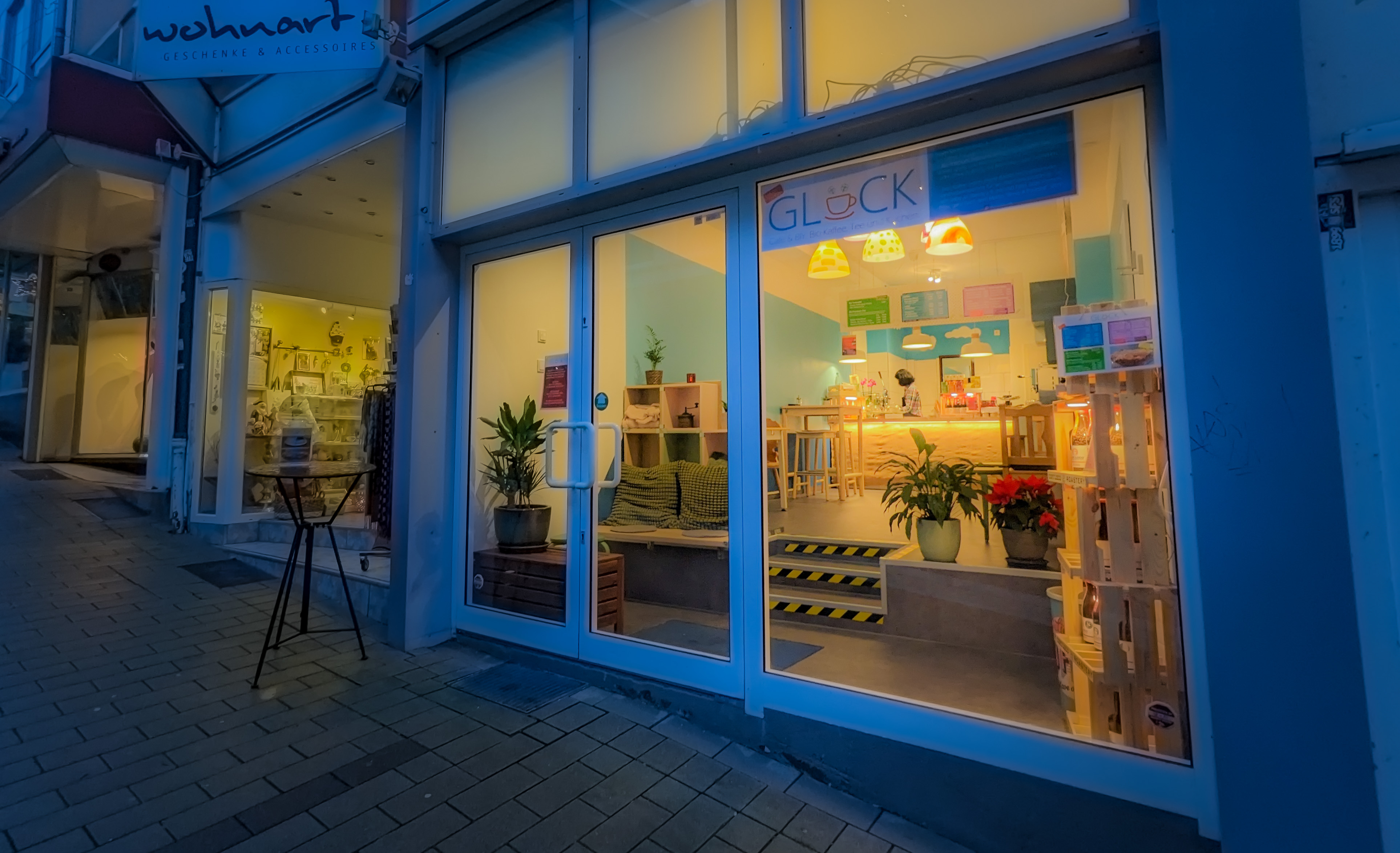 GLÜCK Cafe Siegen, Außenansicht