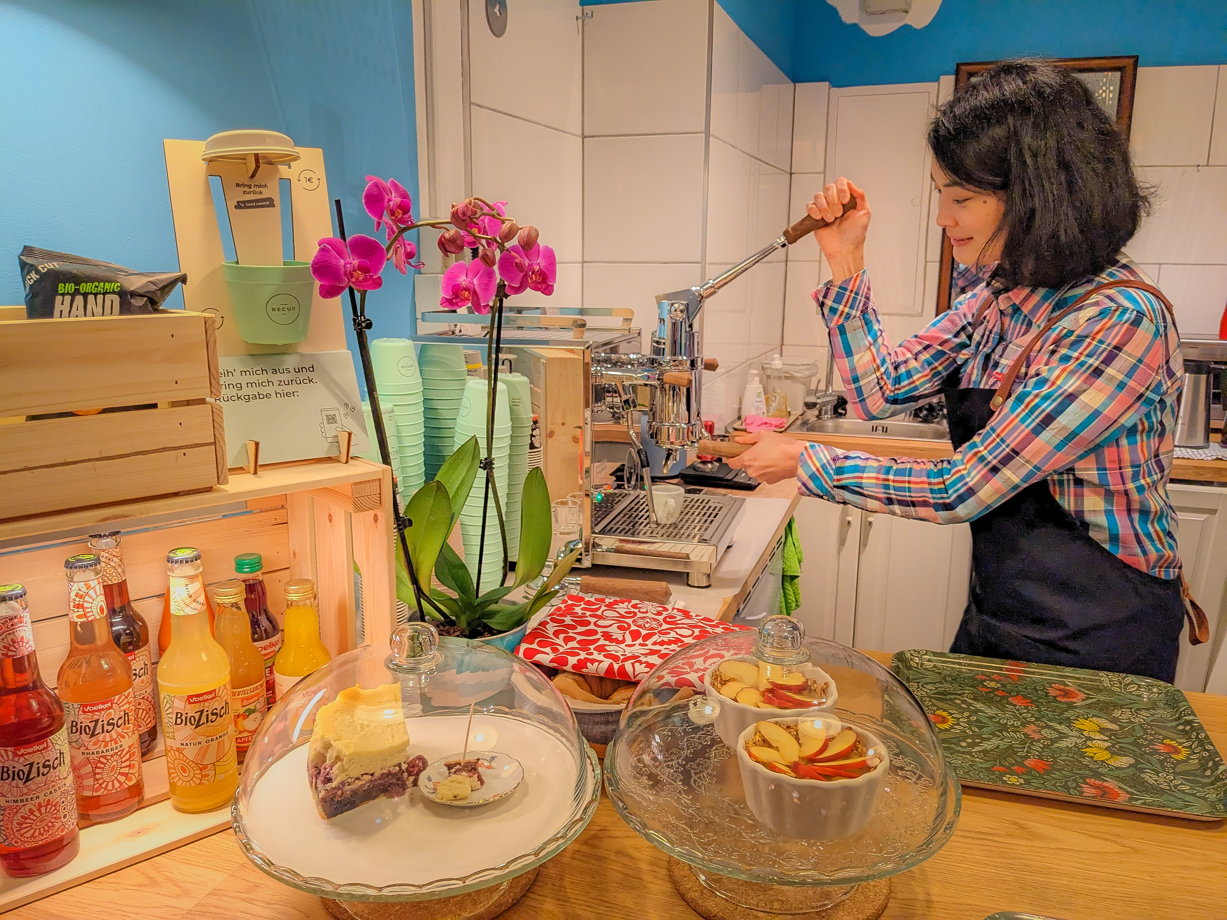 Theke im GLÜCK Cafe Siegen