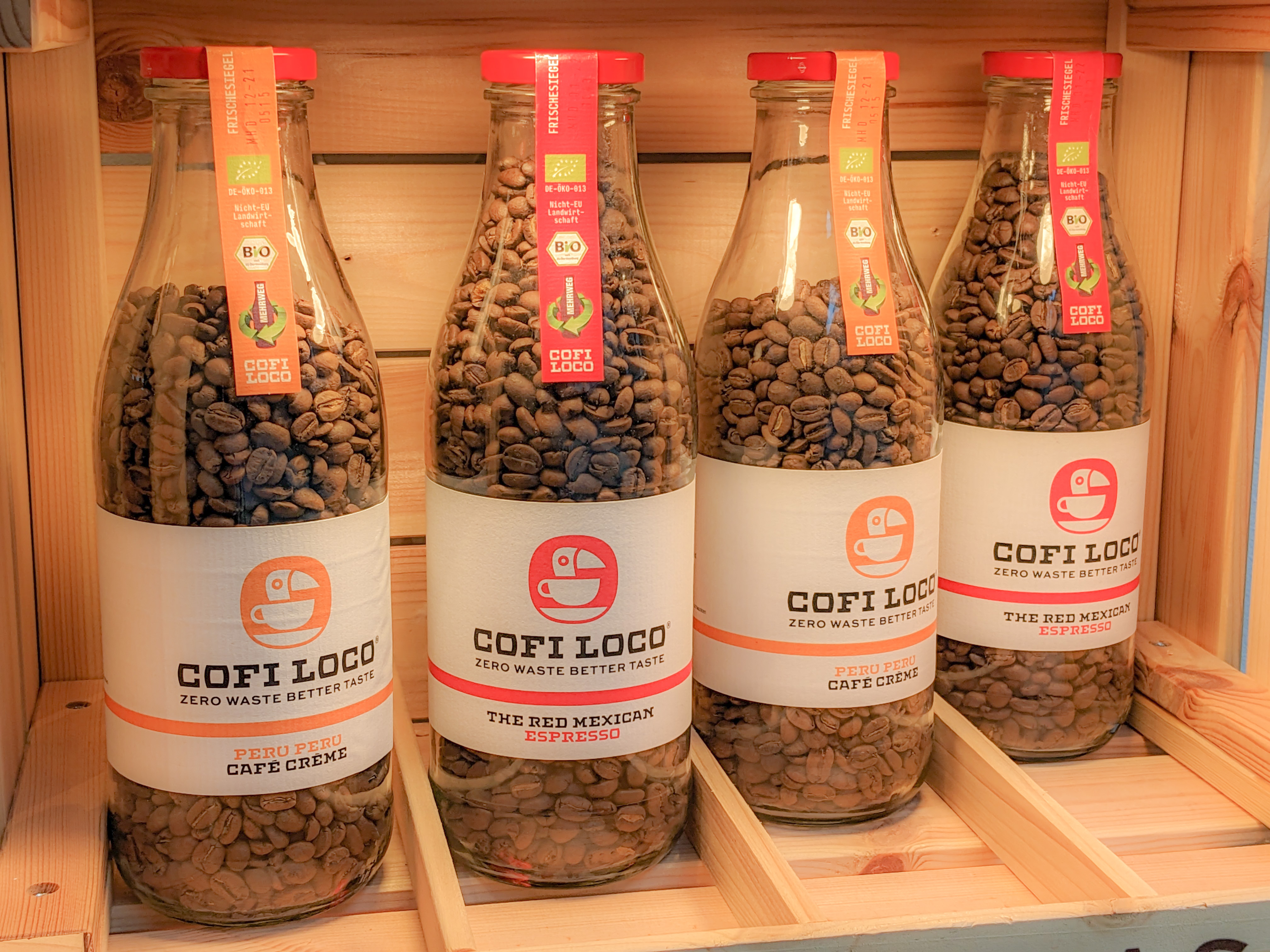 Kaffeebohnen im Cafe Siegen - Cofi Loco,