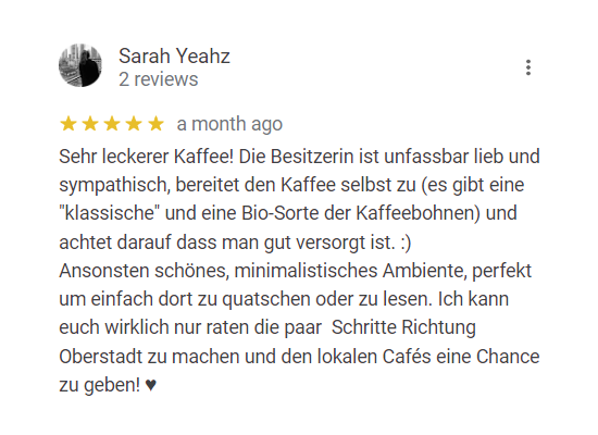 Café GLÜCK Siegen Review