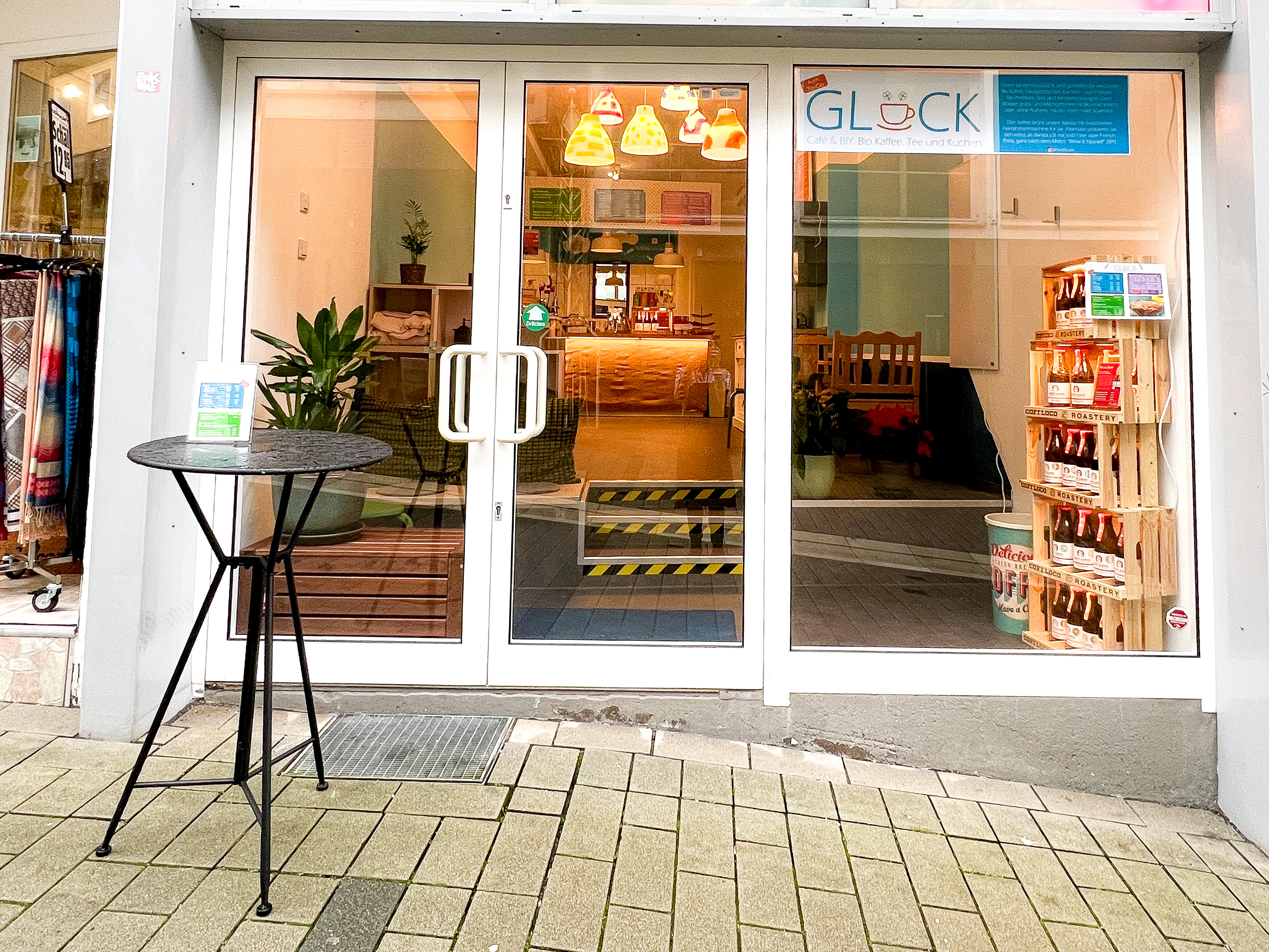 GLÜCK Cafe Siegen Oberstadt Außenansicht